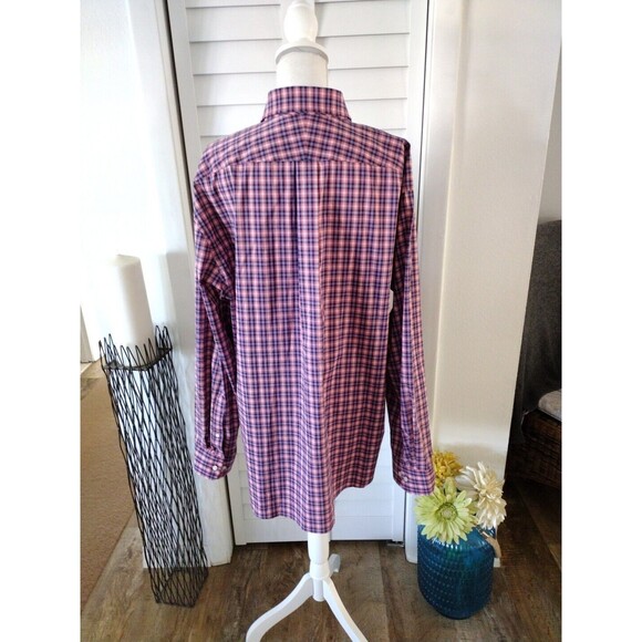 L.L. Bean men's long‎ sleeve plaid button-down traditional fit XXL - Picture 4 of 9